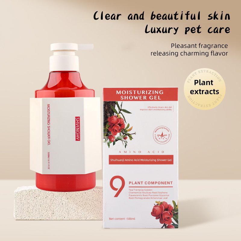 Hot Selling Moisturize Cleaning Rejuvenate Your Skin Amino Acid Whitening Shower Gel Set