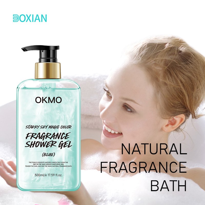 Private Label Body Wash Gel Whitening Bath Deep cleaning and moisturizing body wash lightening Perfume fragrance shower gel