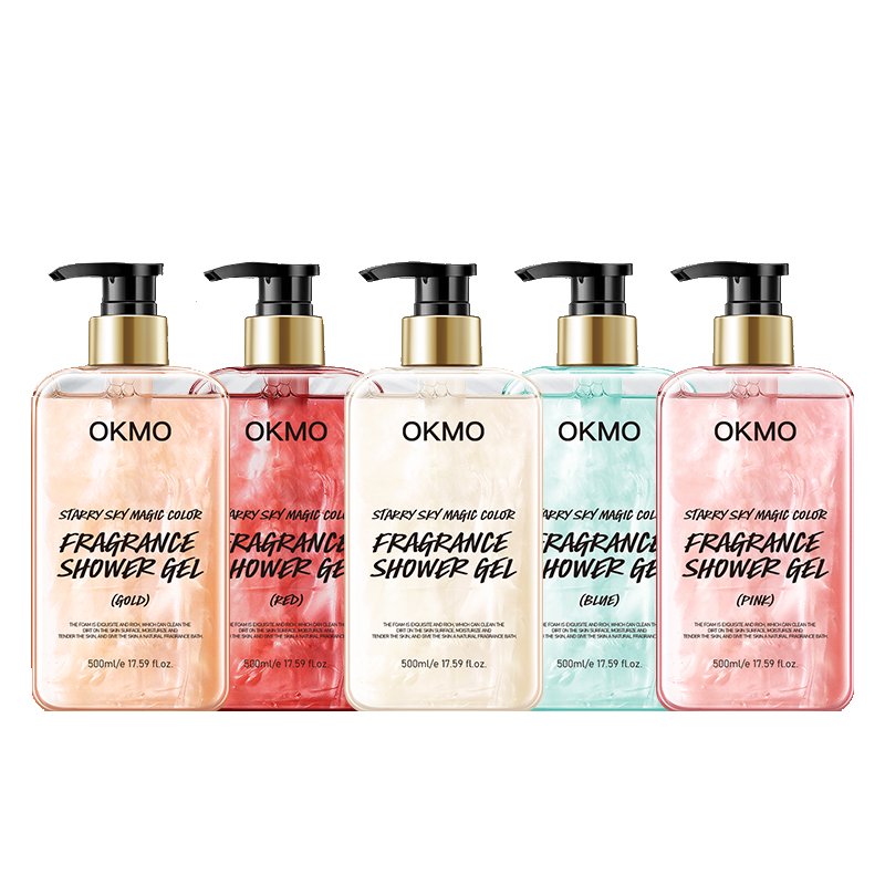 Private Label Body Wash Gel Whitening Bath Deep cleaning and moisturizing body wash lightening Perfume fragrance shower gel
