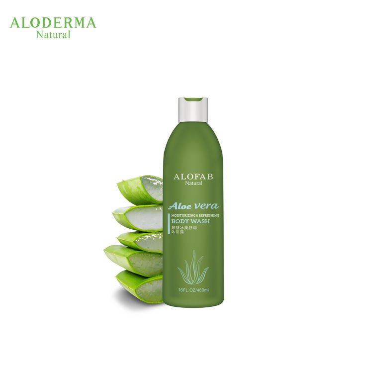 Private Label Sulfate Free Paraben Free Natural Organic Body Wash Liquid Soap Gentle Cooling Refreshing Shower Gel