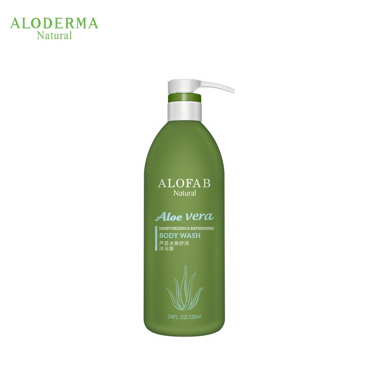 Private Label Sulfate Free Paraben Free Natural Organic Body Wash Liquid Soap Gentle Cooling Refreshing Shower Gel