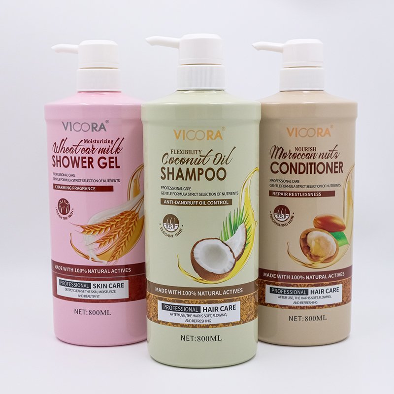 VICORA High Quality Private Label Herbal Shower Gel Body Care Moisturizing Bubble Scrub Whitening Nourishing Refreshing Adults