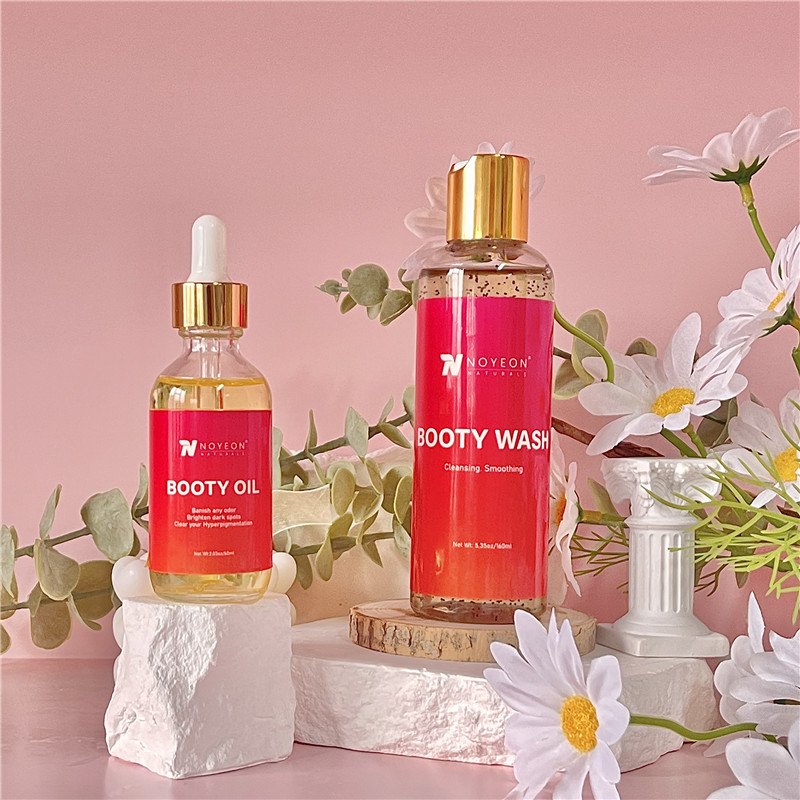 Brand New Booty vegan gels perfumed shower gel and shampoo mini for wholesales
