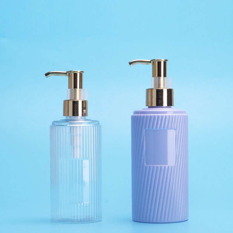 350ml PET Shampoo Shower Gel 2 in 1 Packaging Hand Washing Liquid Soap Bottles PET Body Wash Bottles