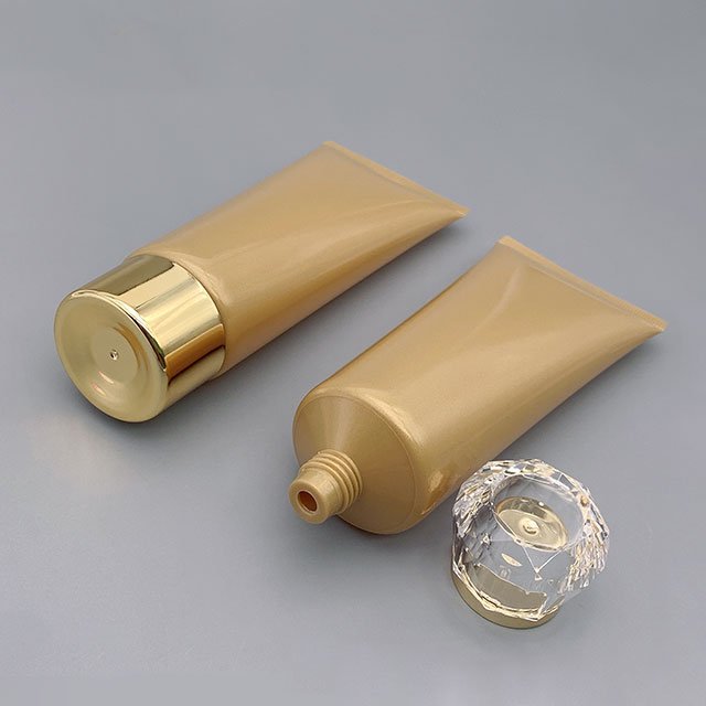 100ml soft Custom empty bb hand cream cosmetics plastic tube packaging for shower gel and body lotion shampoo