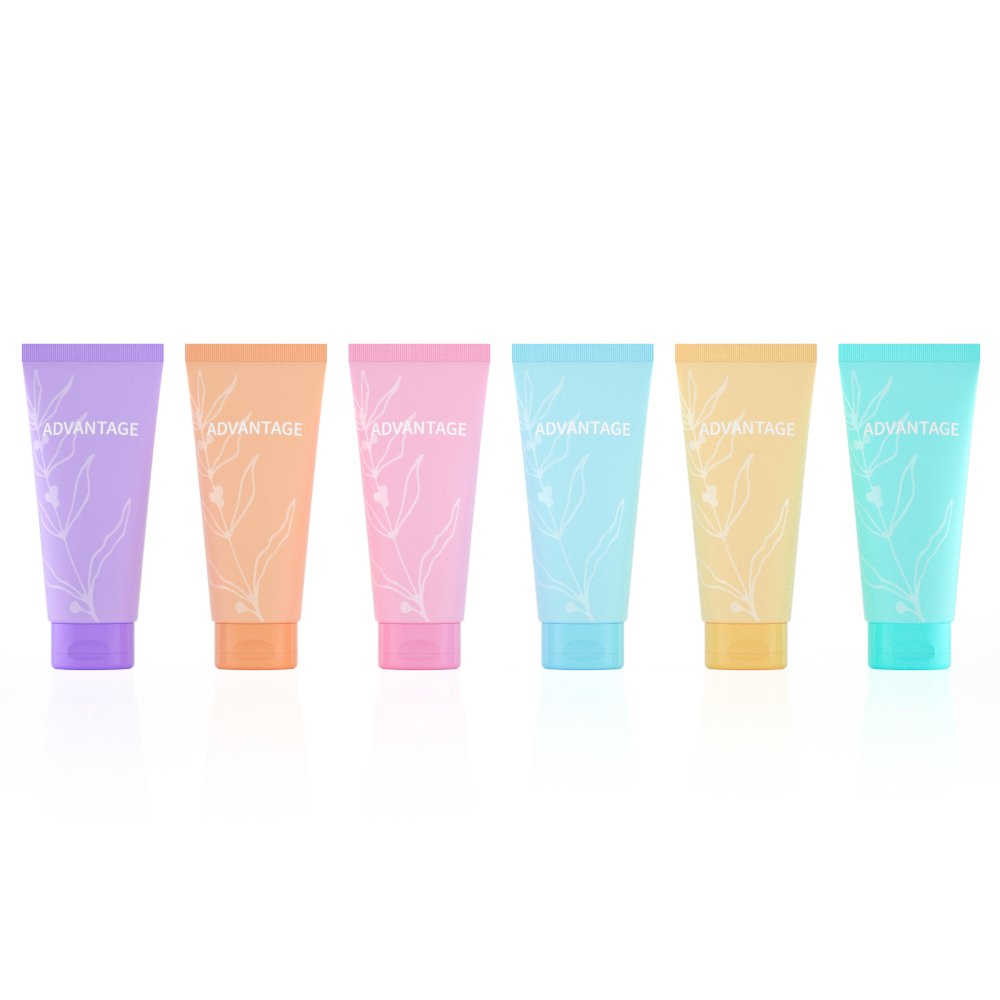 Custom printing 5ml 20ml 50ml 100ml 250ml body lotion hand cream shower gel cosmetic soft flip cap squeeze tube