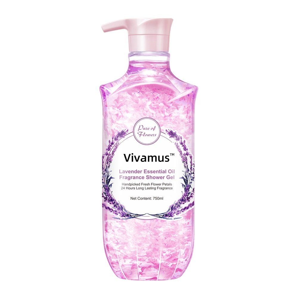 OEM/ODM Private Label Organic Shower Gel Lavender shower gel