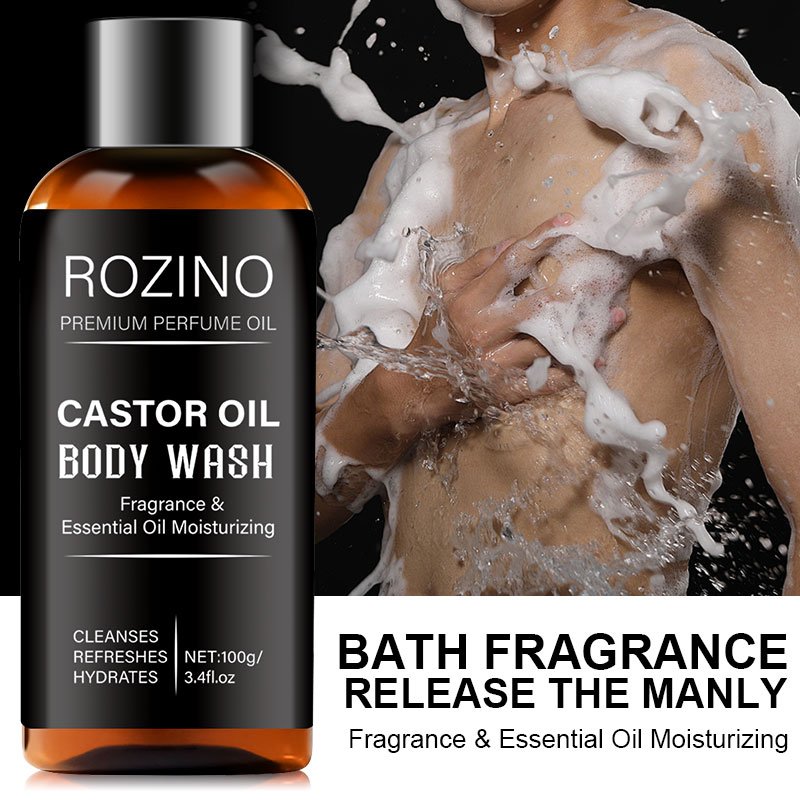 Shower Gel for Men's Long-lasting Fragrance Men's Perfume Type Fragrance Gentle Refreshing Body Wash