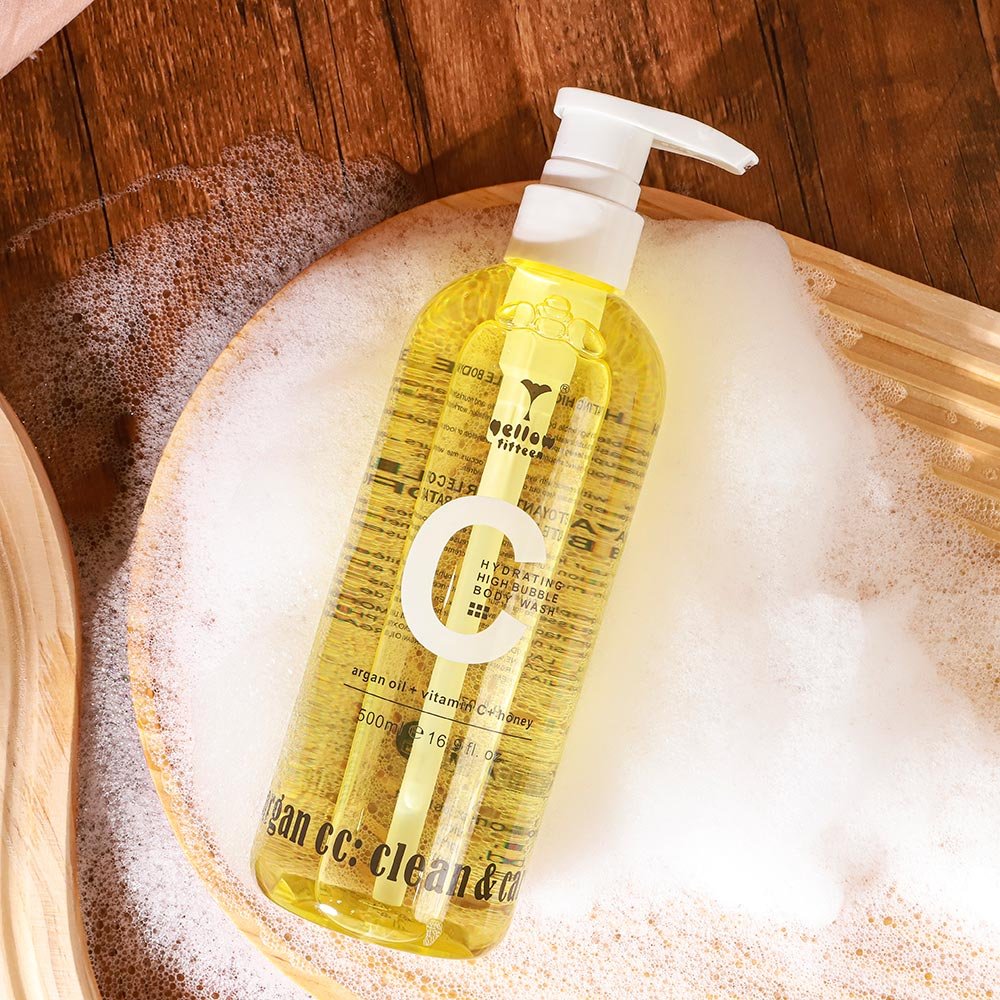 Wholesale Body Care Hydrating Refresh Shower Gel Nourish Body Cream Lotion Private Label Vitamin C Honey Body Wash for Woman