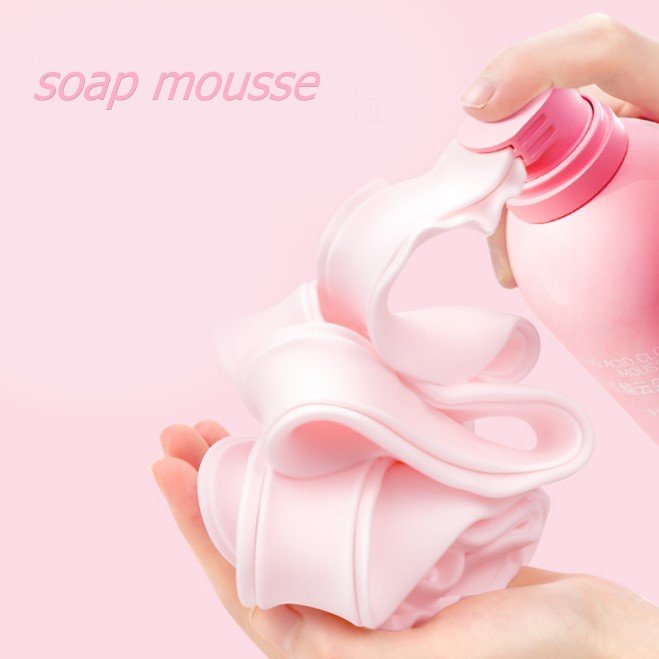Color bubble fragrance shower mousse amino acid fruity bath mousse foam