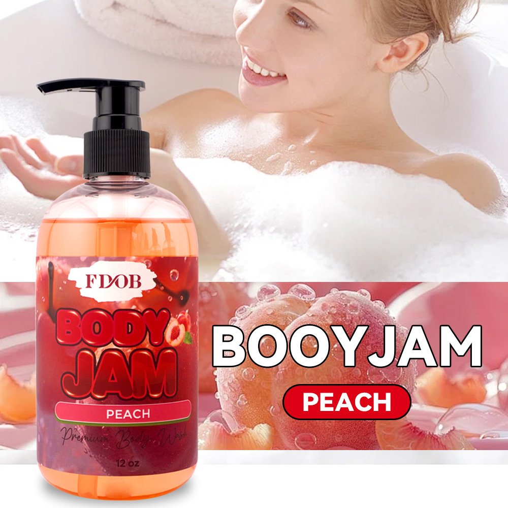 Body Jam Whitening Organic shower gel Body Wash Whitening shower gel Exfoliating Skin Private Label Natural Organic