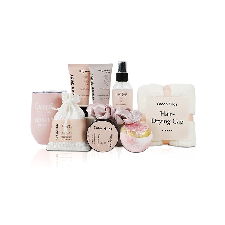 Wholesale Custom Logo All Natural Personal Care Moisturizing Body Skin Care Bath Gift Set