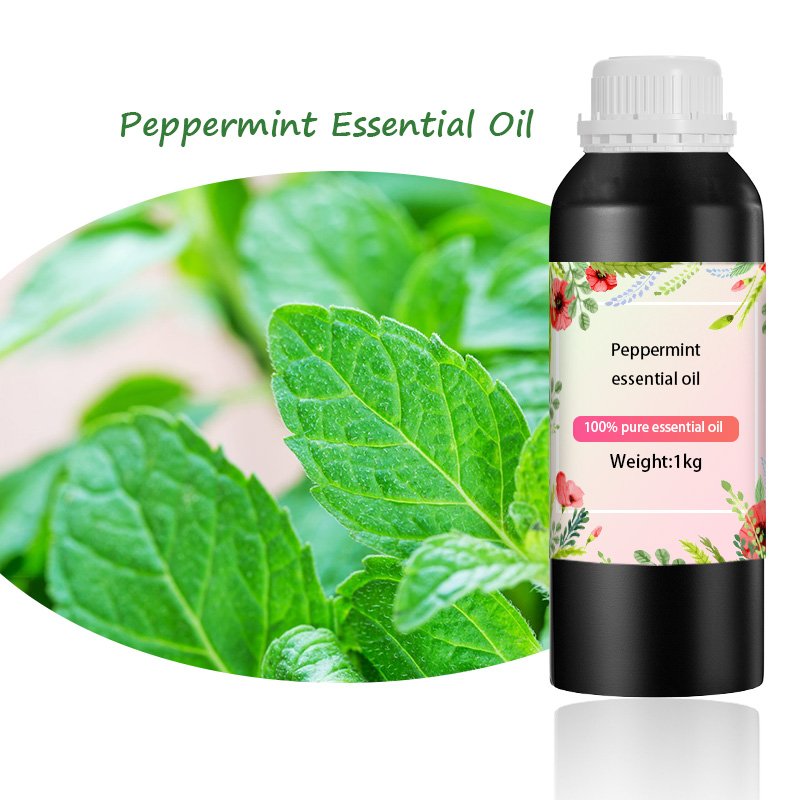 Wholesale Bulk Edible 100% Pure Organic Peppermint Aroma Essential Oils Mint Oil New Fragrance Oil