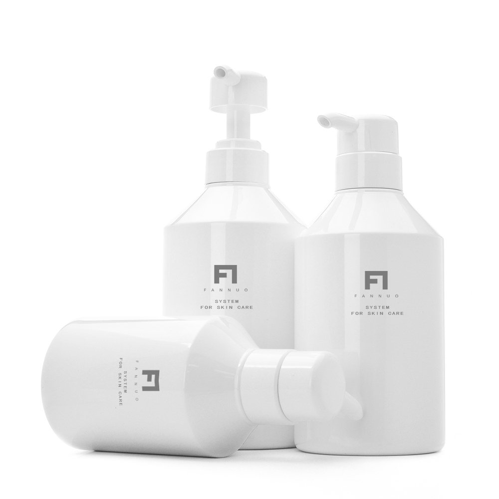 round shower gel body wash bottle 300ml 400ml 600ml 500ml body lotion bottle packaging shampoo and conditioner bottles