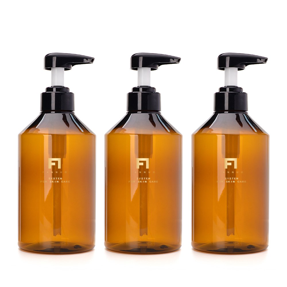 round shower gel body wash bottle 300ml 400ml 600ml 500ml body lotion bottle packaging shampoo and conditioner bottles