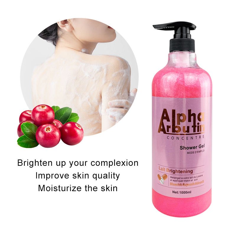Alpha Arbuin Shower Gel Body Care Anti Aging Whitening Shower Gel