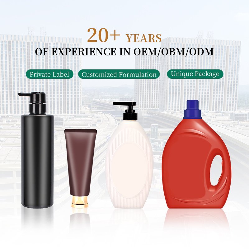 OEM Skin Whitening Refreshment Shower Gel Macadanua Oil and Peony Body Wash for Family Use 2L