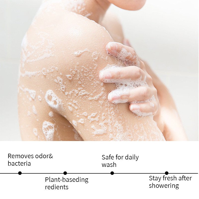 PH Balance Feminine Body Wash Antibacterial Intimate Lotion Care Gel Comfortable Hygiene Odor Removal Petal shower gel