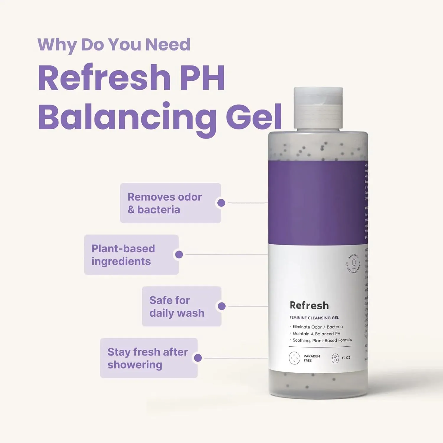 PH Balance Feminine Body Wash Antibacterial Intimate Lotion Care Gel Comfortable Hygiene Odor Removal Petal shower gel