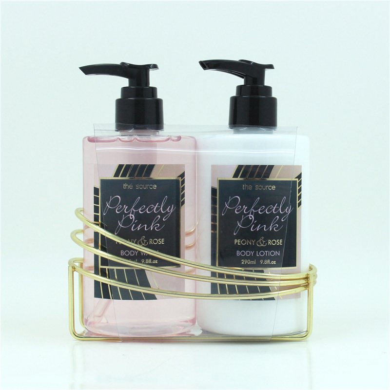 New desgin Factory direct girls Shower gel Liquid Soap And Lotion Gift Set