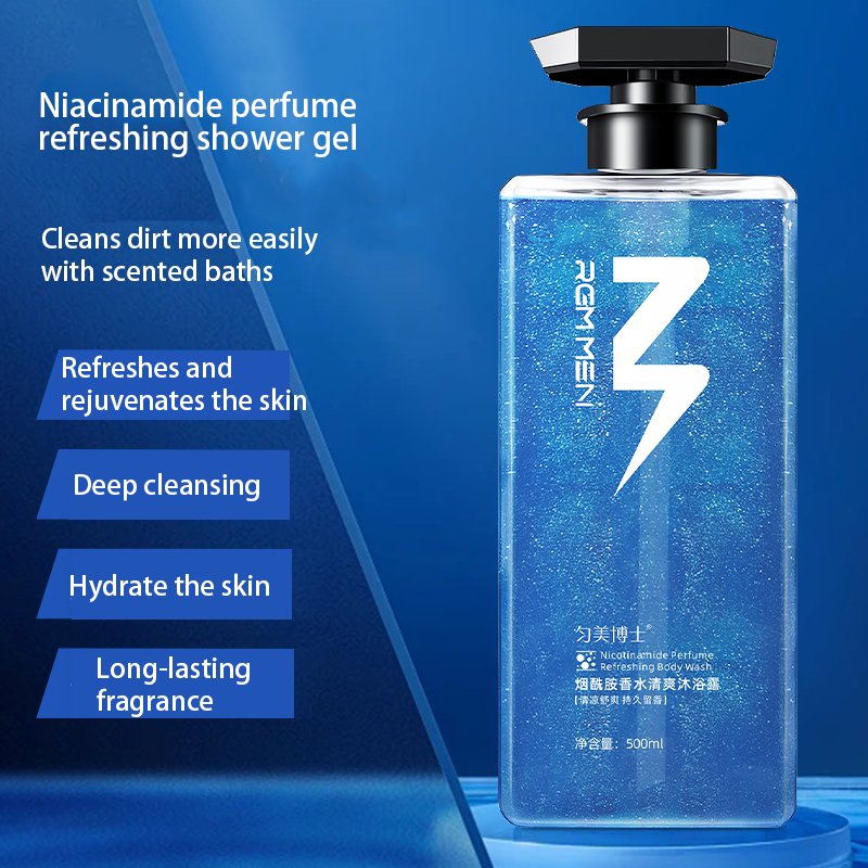 Premium Bath Set Refreshing Cleansing Perfume Refreshing Shampoo Niacinamide Perfume Refreshing Body Wash