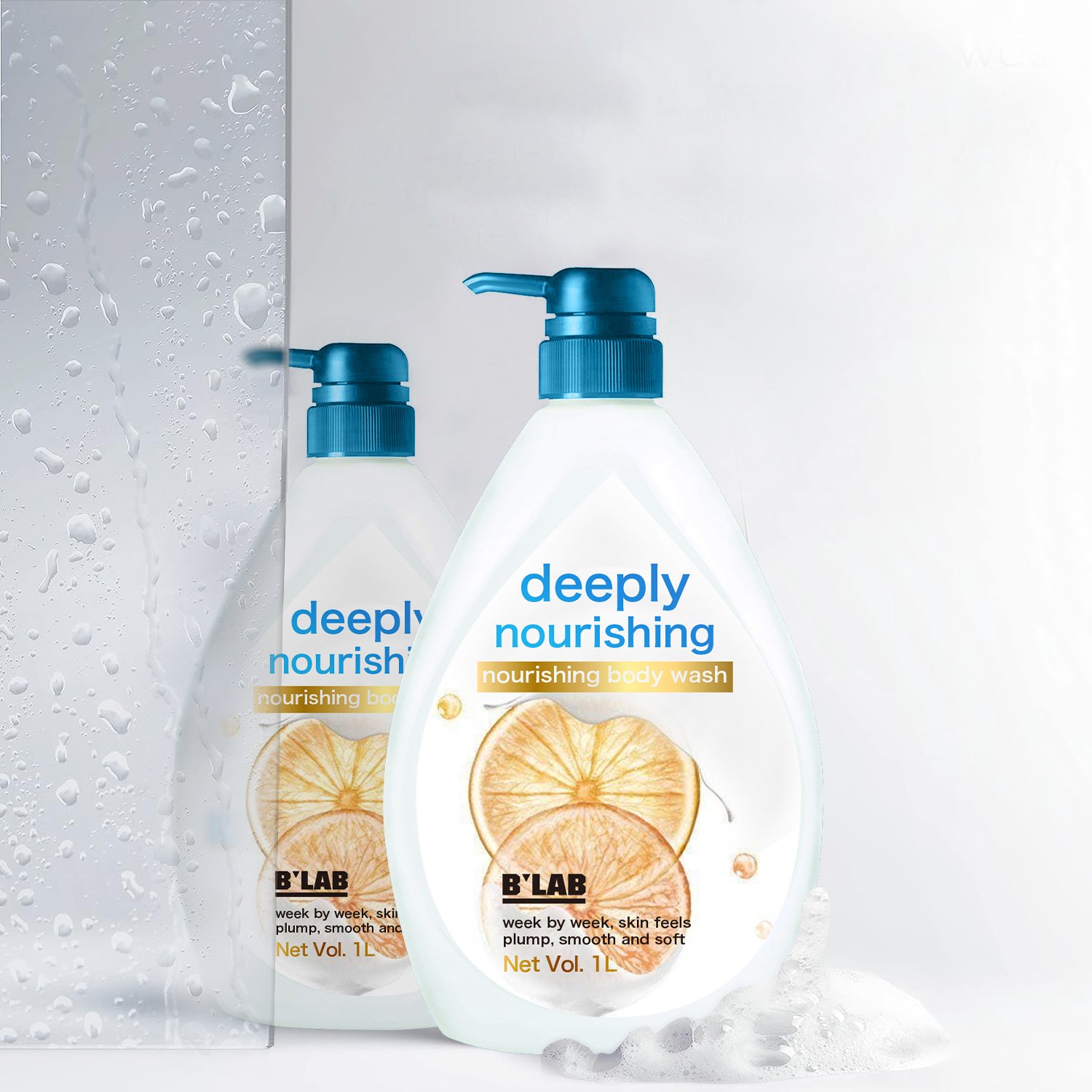 Natural Body Wash Private Label OEM Vegan Moisturizing Whitening Organic Natural Body Wash Shower Gel