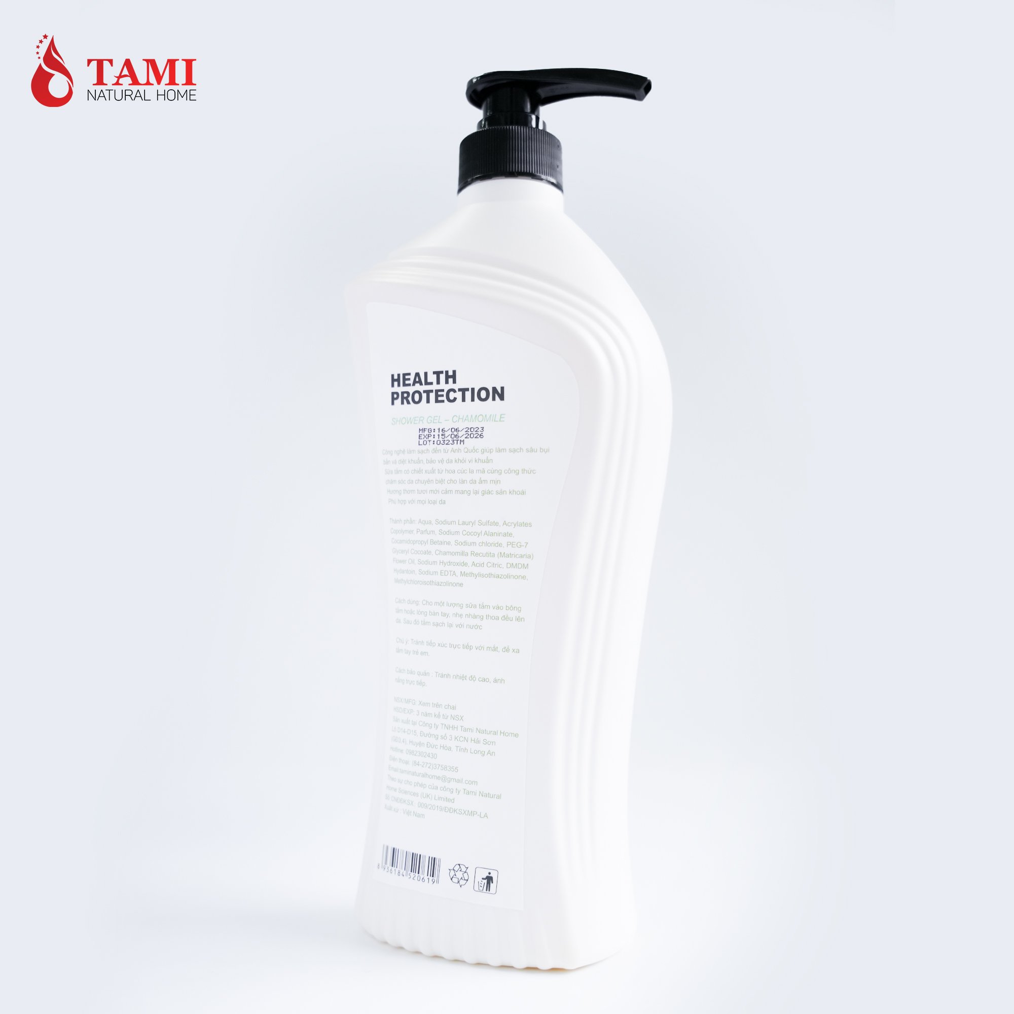 Personal Care Liquid Form 1270g Weight Good Price Health Protection Shower Gel - Chamomile For All Genders