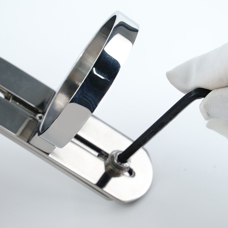 High Quality Stainless Steel Wall Mounted Hotel Shower Gel Bracket Bathroom Shampoo Support Holder