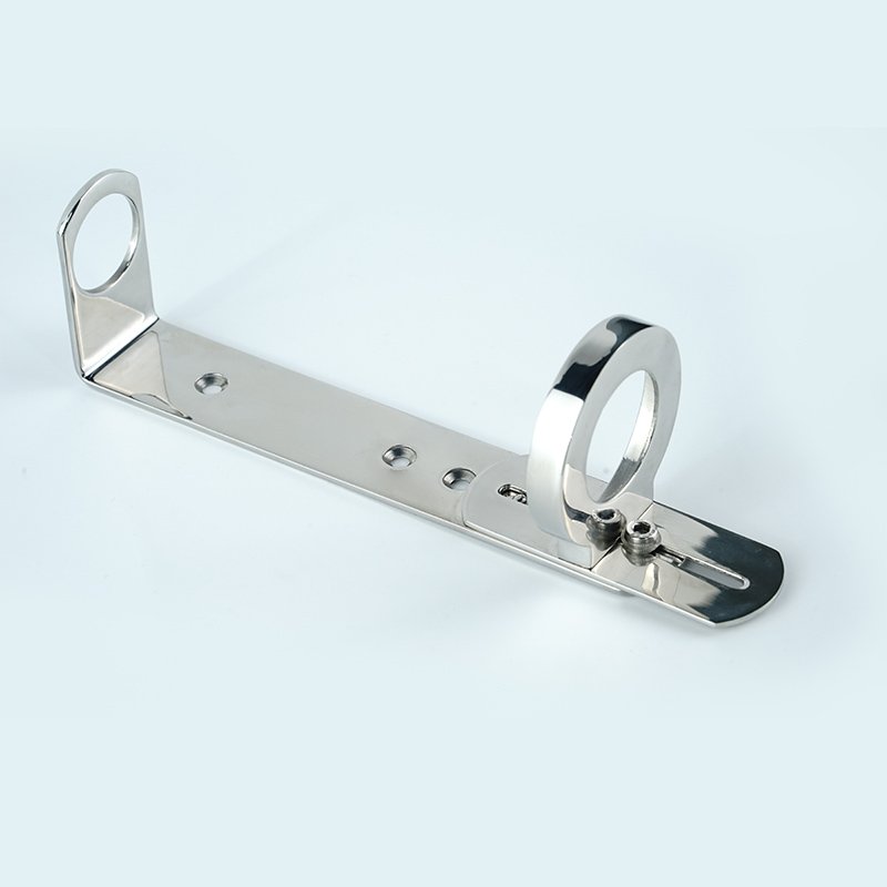 High Quality Stainless Steel Wall Mounted Hotel Shower Gel Bracket Bathroom Shampoo Support Holder