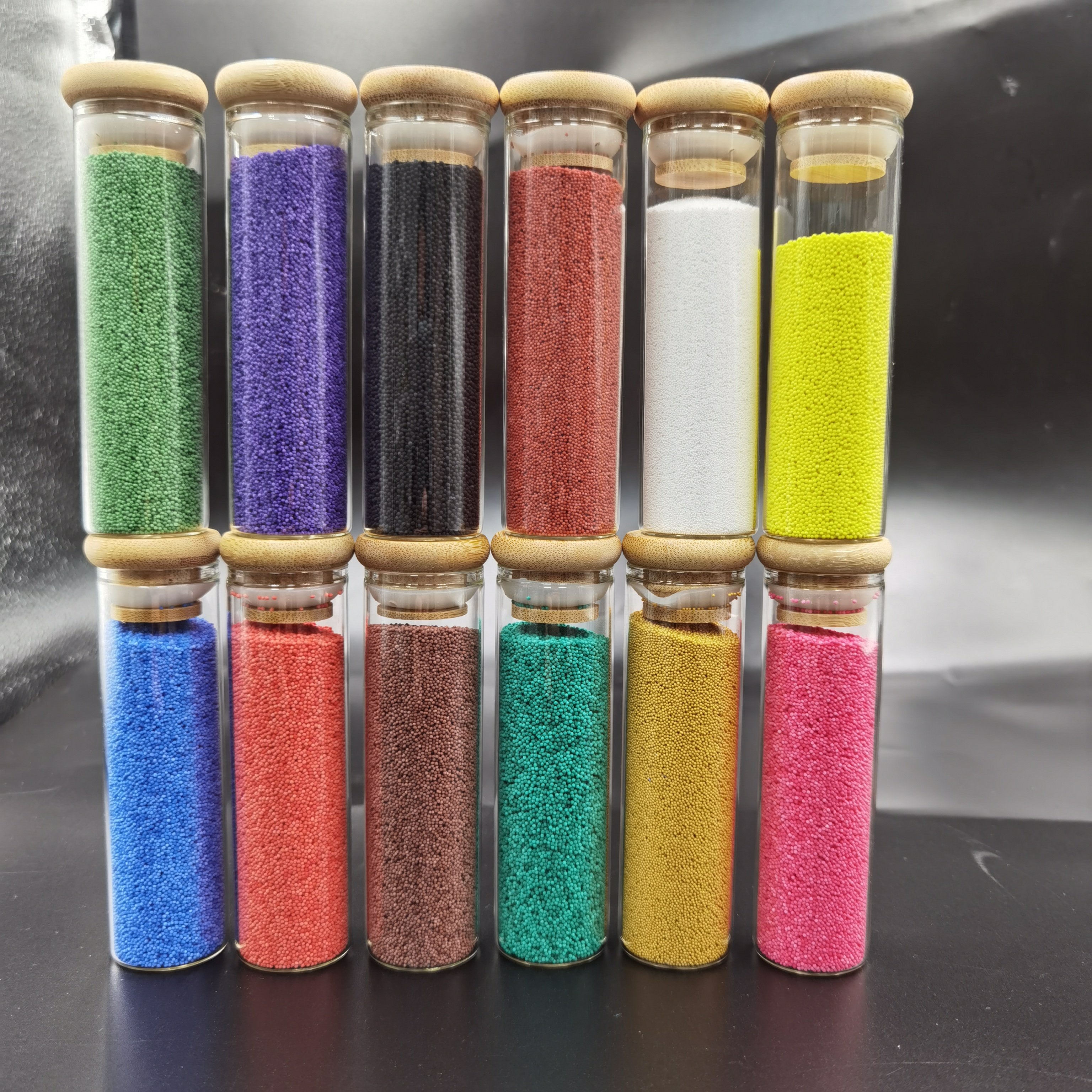 Jojoba beads for cream, cellulose beads cosmetics grade, with vitamins and plant extracts