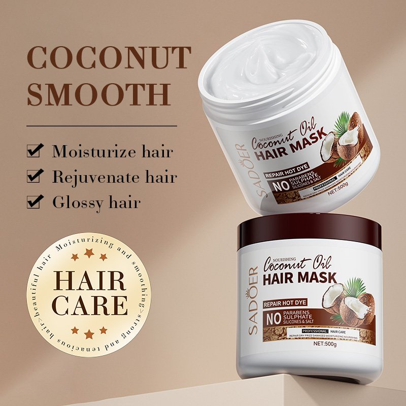 OEM SADOER Private Label Wholesale Coconut Shower Bath Gel Hair Shampoo Cleansing Skin Care Moisturizing Whitening Body Wash Set