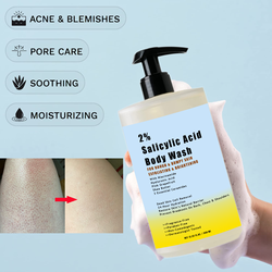 2% Salicylic Acid Body Scrub Wash