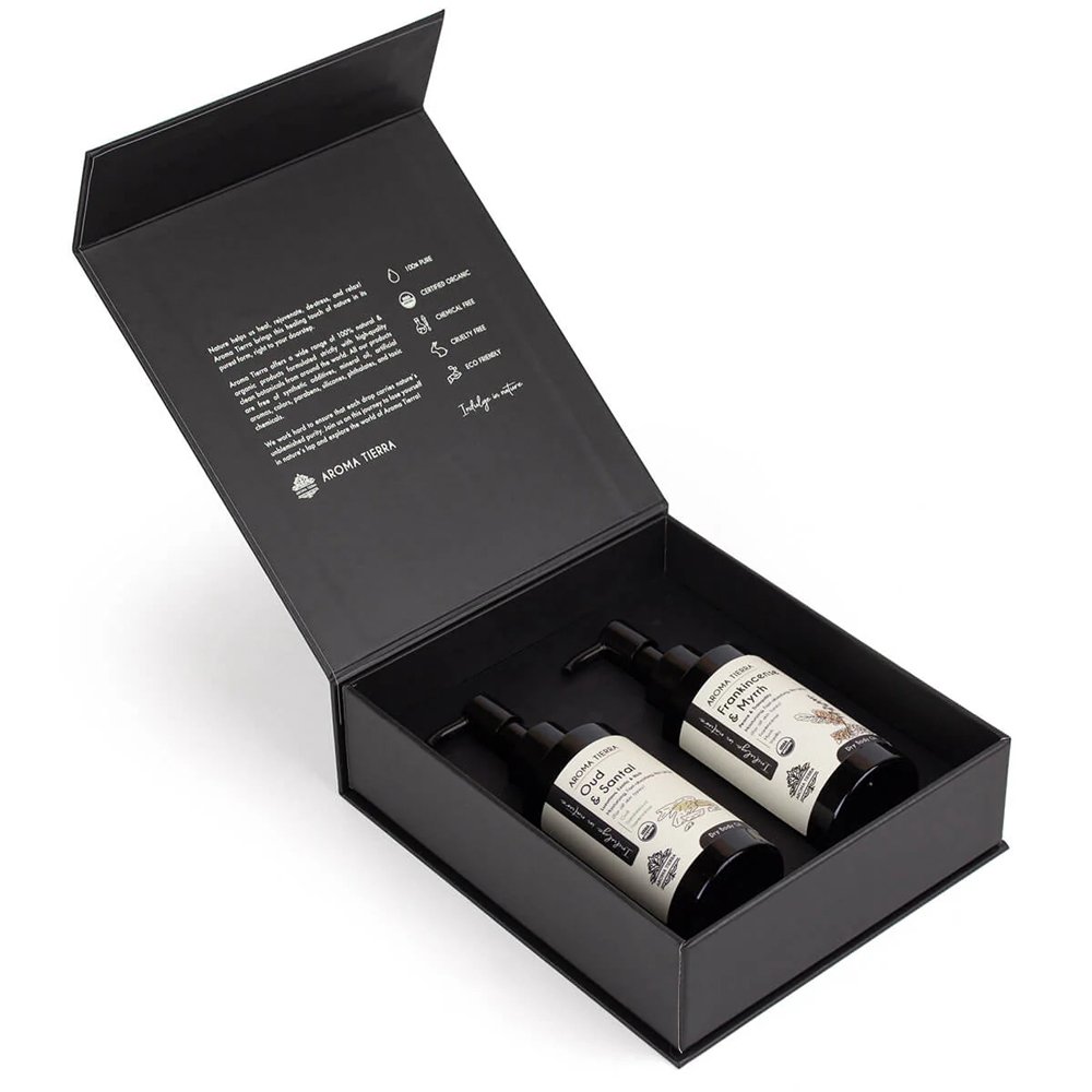 luxury custom empty paper eyelash lash shampoo shower gel body facial hand lotion packaging boxes for lotions bottle
