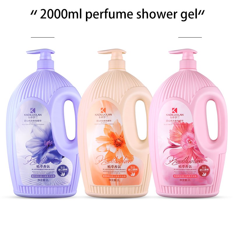 Wholesale 2000ml Nicotinamide Perfume Long-lasting Moisturizing Refreshing Adult Shower Gel Whitening Female Regular Size