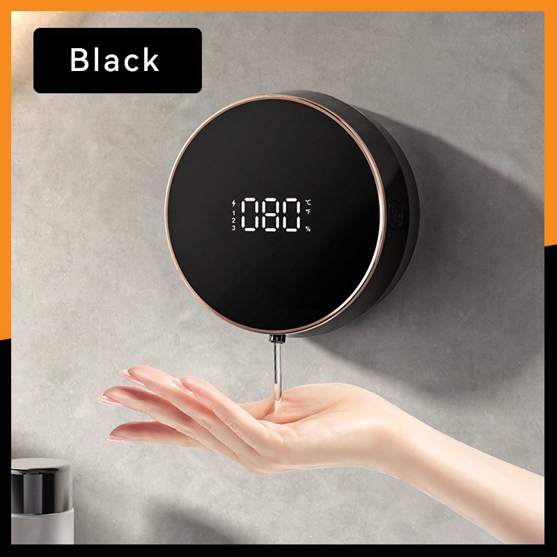 OEM/ODM Customization Contactless Screen Display Wall-mounted Hand Wash Shampoo Shower Gel Bathroom Liquid Soap Dispenser