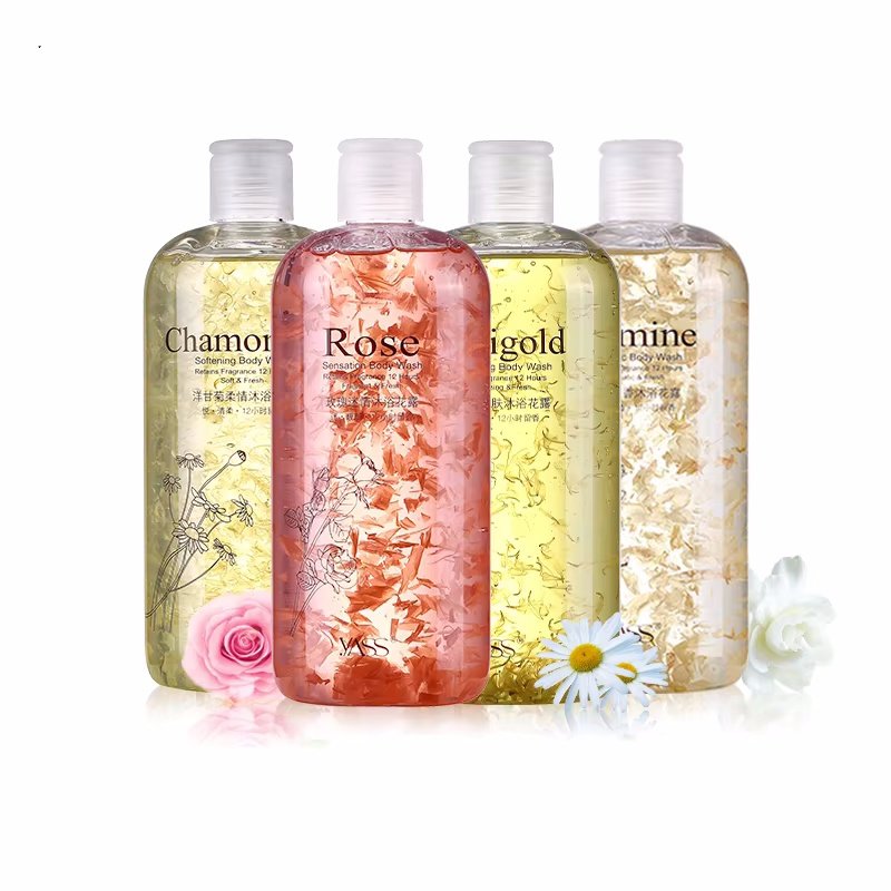 Custom Logo Best Body Wash Flower Shower Gel Moisturizing Body Wash
