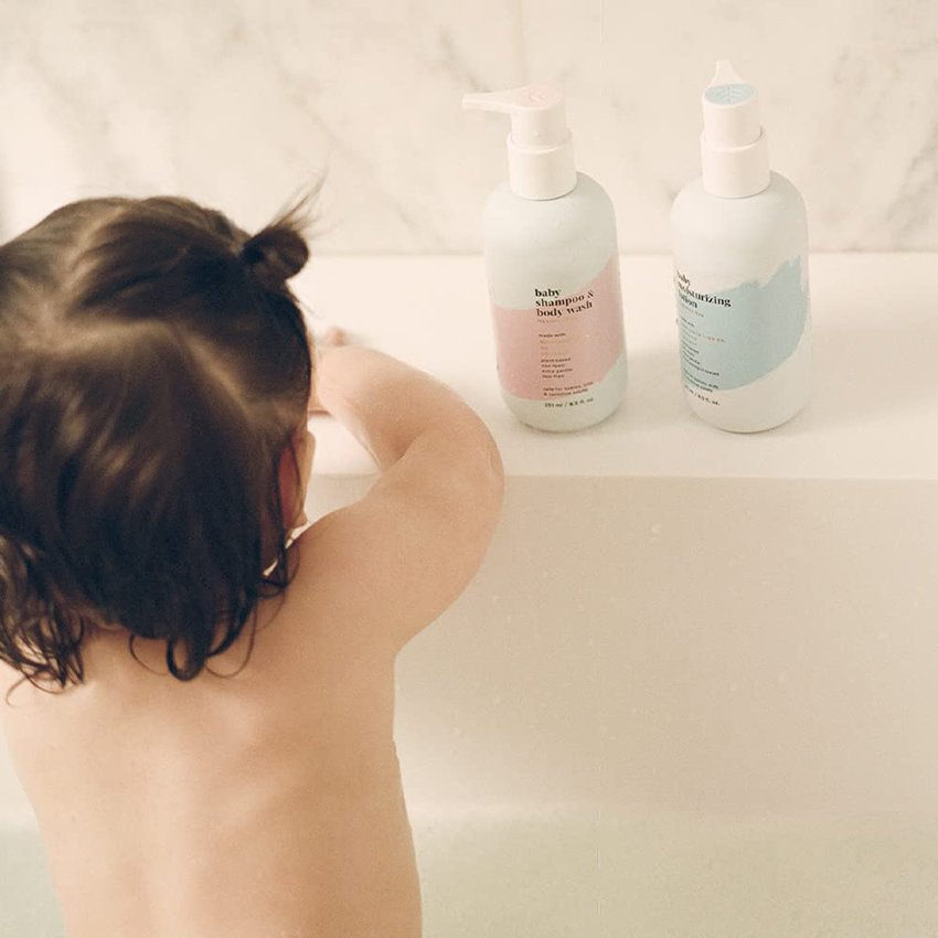 Private Label Kids Wash Hair Product Natural Body Wash Baby's 2 in1 Shower Gel Baby Body Wash Shampoo