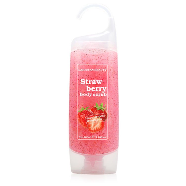 Wholesale Hydrating Soothing Scrub Shower Gel Brightening Moisturizing Exfoliating Fruit Body Wash