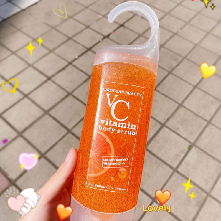 Wholesale Hydrating Soothing Scrub Shower Gel Brightening Moisturizing Exfoliating Fruit Body Wash