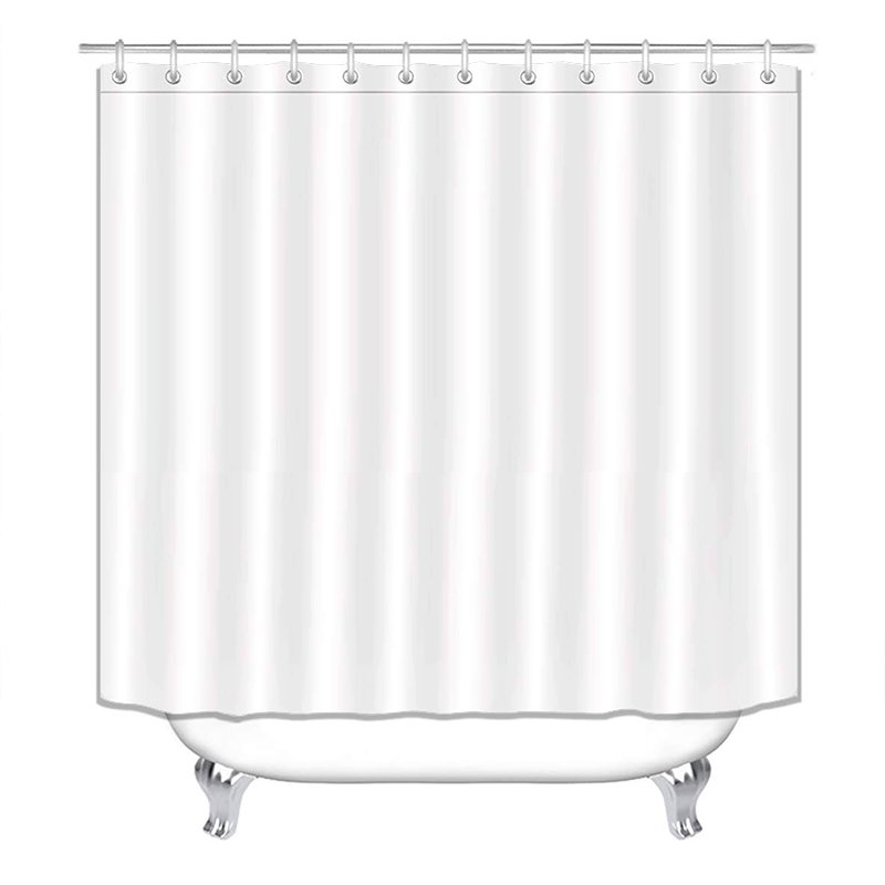 3D styles Custom Printed Bathroom Shower Curtain Mat Sets