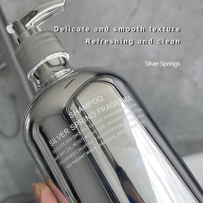 Wholesale anti-dandruff control oil fluffy silver water spring fragrance shampoo conditioner shower gel