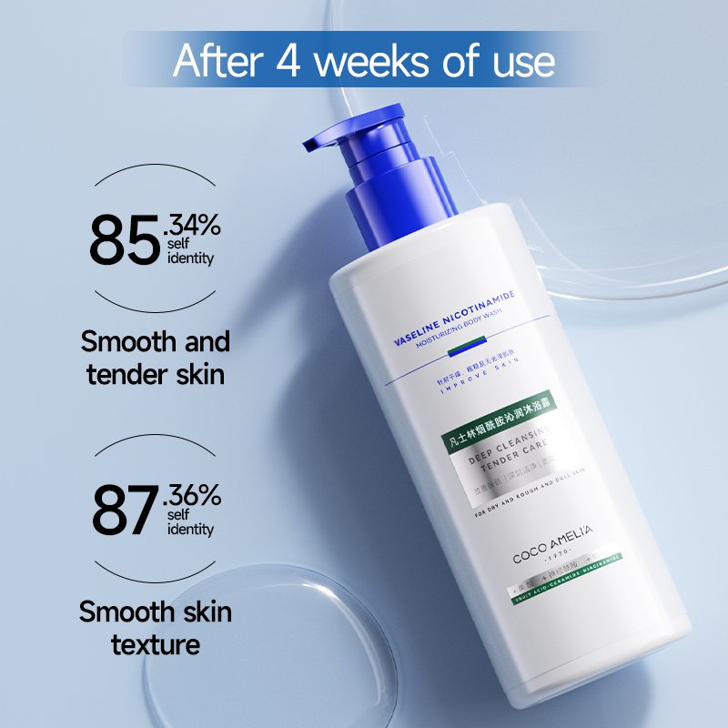 Private Label Natural Organic Daily Vegan Body Wash Liquid Soap Washing Whitening Goats Milk Bulk Body Wash Shower Gel