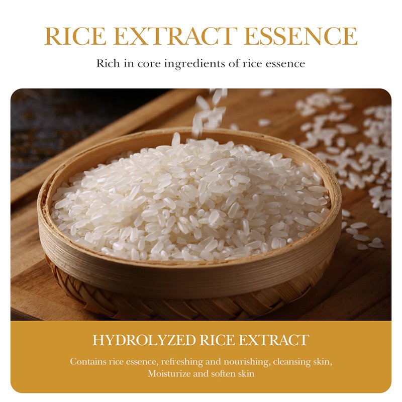 Rice puree, soap 100g, bath, face washing, bath soap, essential oil, handmade soap, cross-border foreign trade