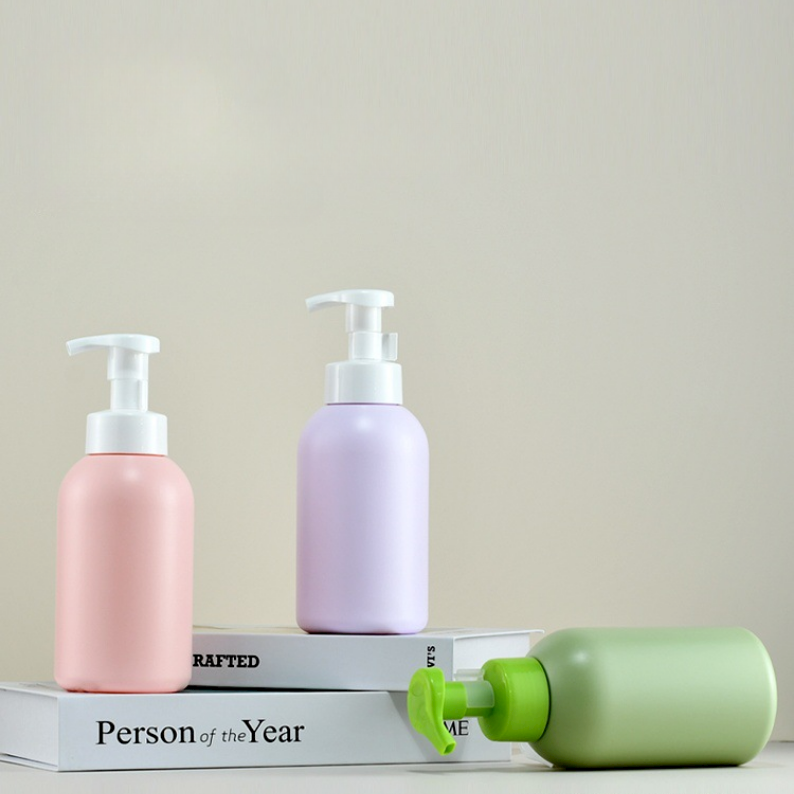 Eco Friendly Recyclable Skincare Cosmetic Shampoo Body wash bottle500ml Foam Soap Pump Bottle
