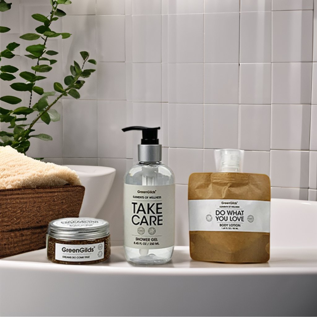 New Global Wholesale Wellness Series Natural Organic Nourishing Bath Gift Set for Body Bath