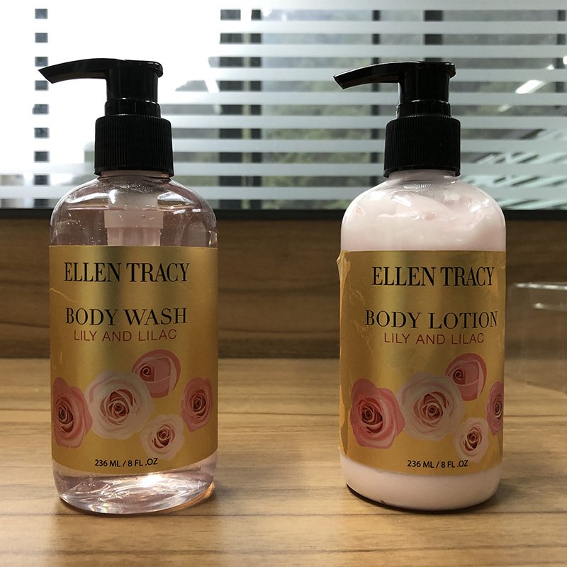 body wash &care set /250 ml bath set / shower gel /body lotion/colors and fragrance OEM,