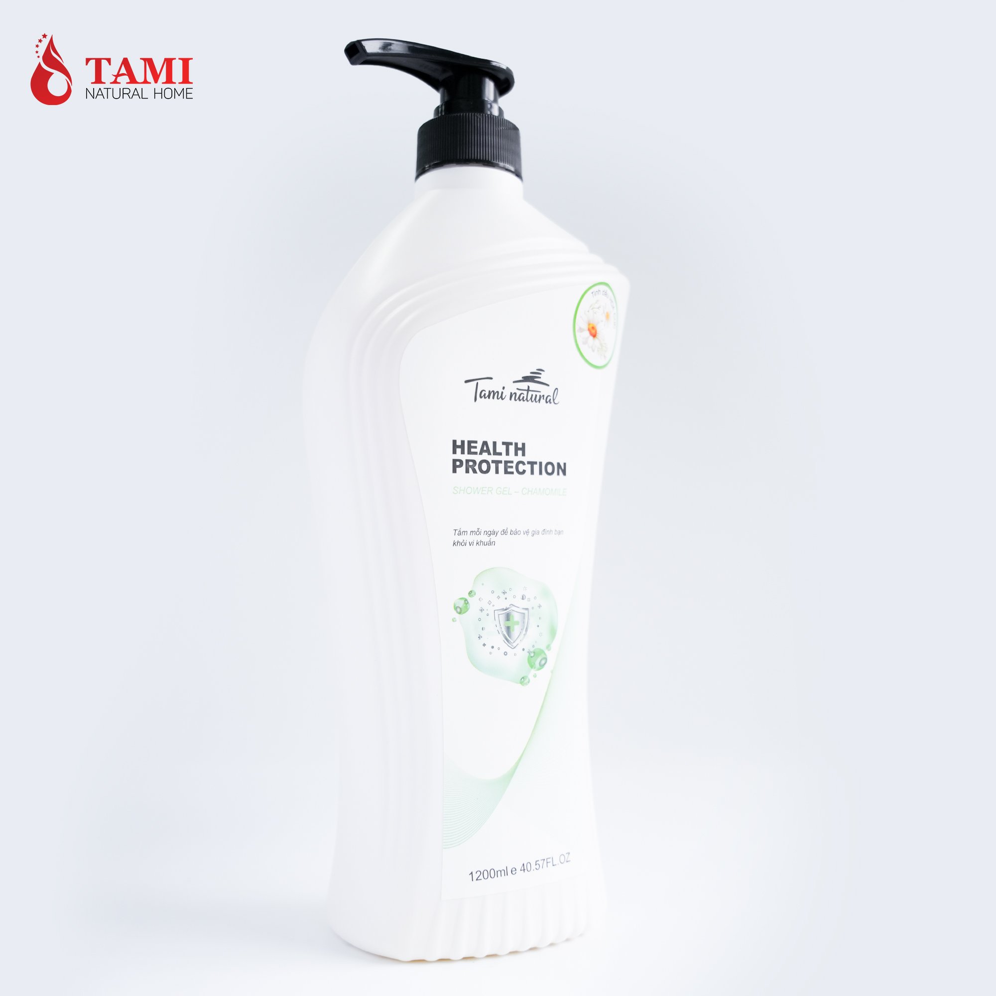 1270g Liquid Form Chamomile Shower Gel Health Protection and Whitening for All Genders