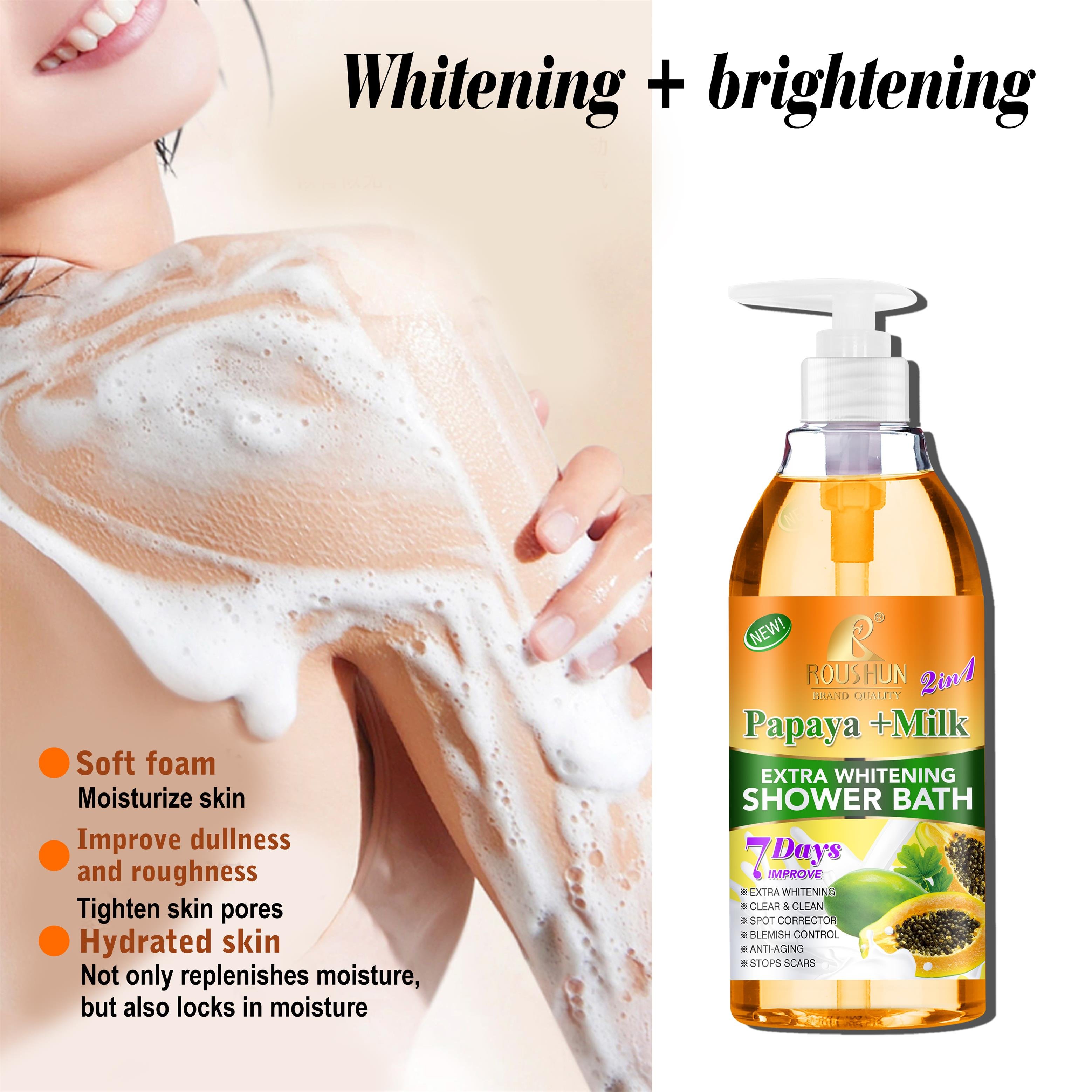 ROUSHUN Papaya Shower Gel Body Wash