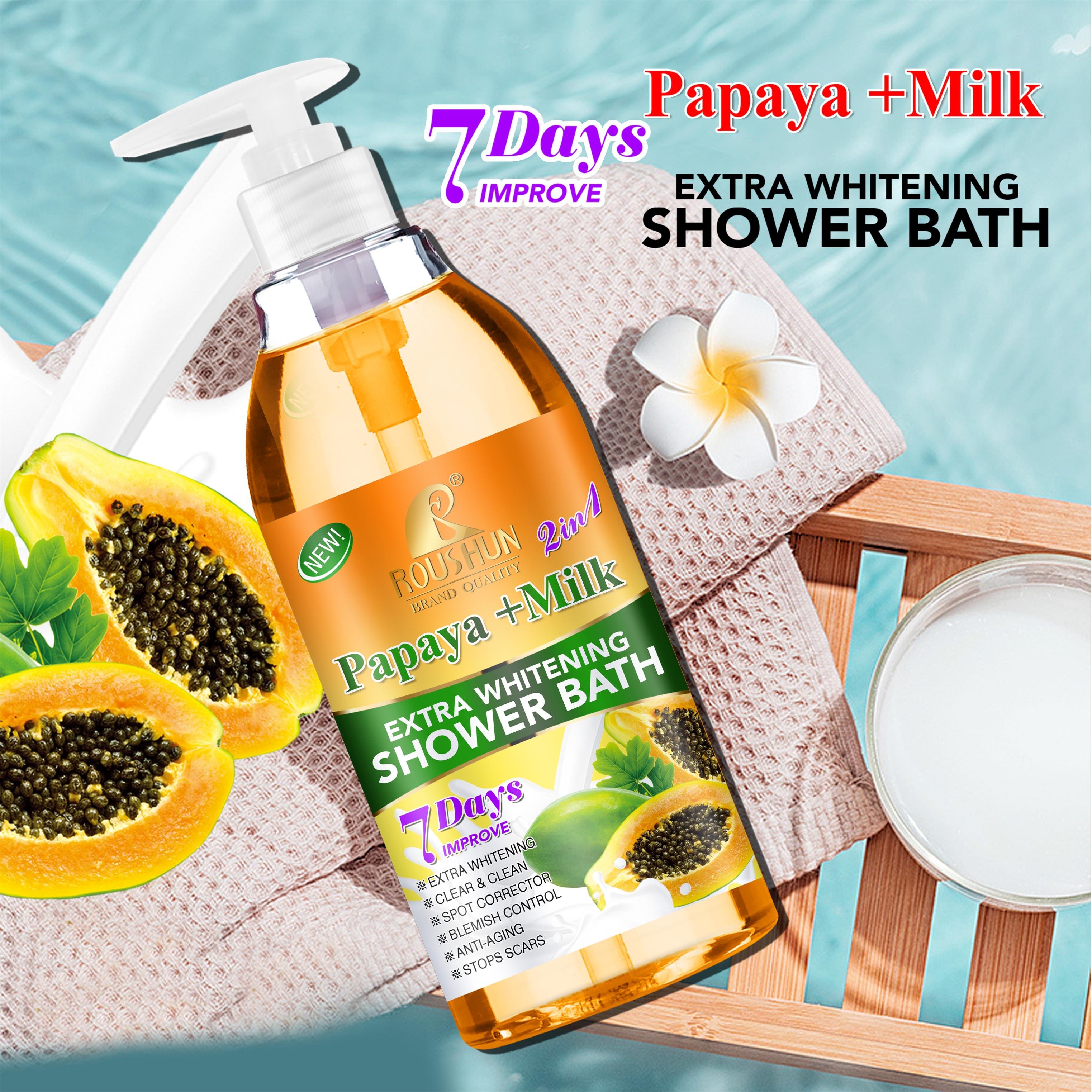 ROUSHUN Papaya Shower Gel Body Wash