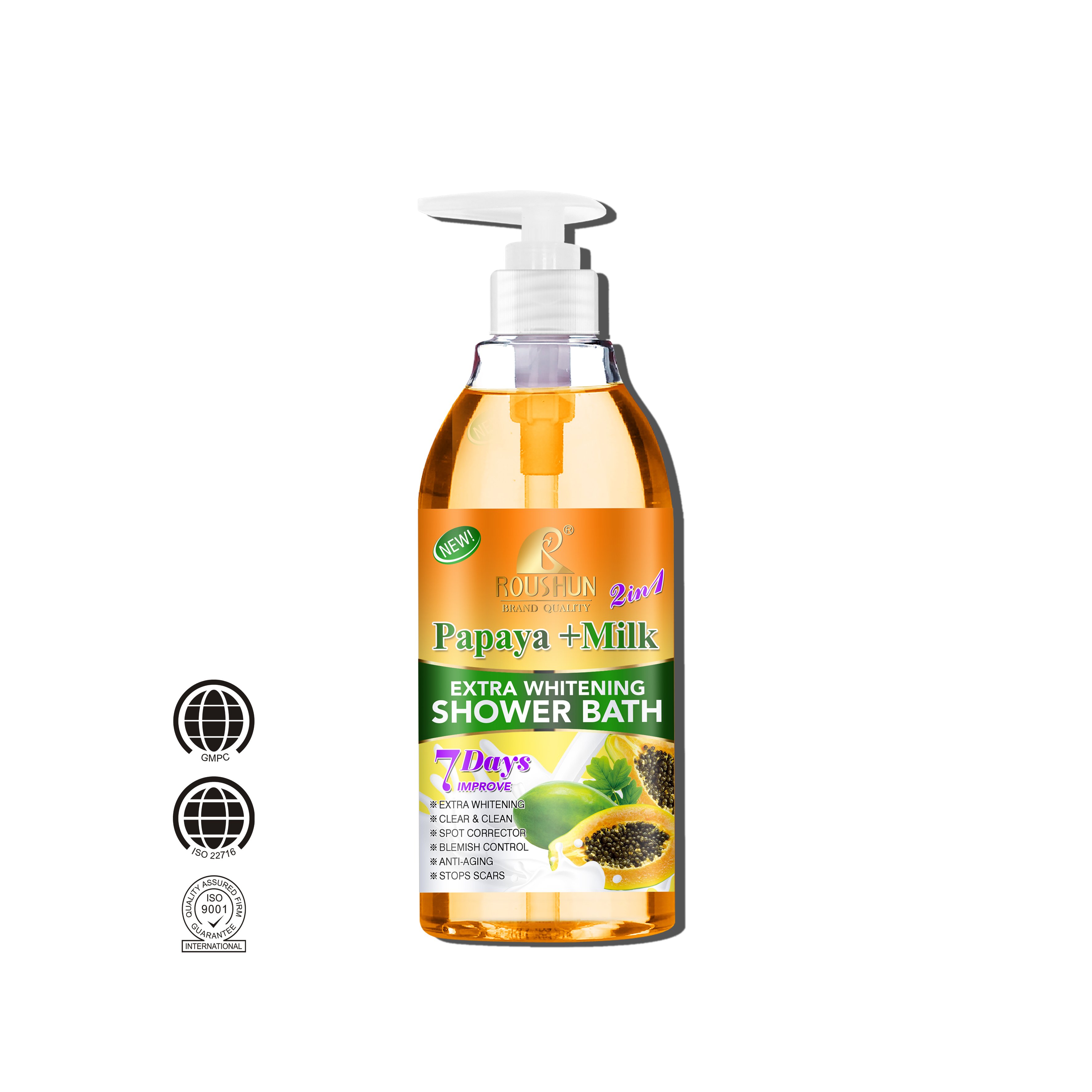 ROUSHUN Papaya Shower Gel Body Wash